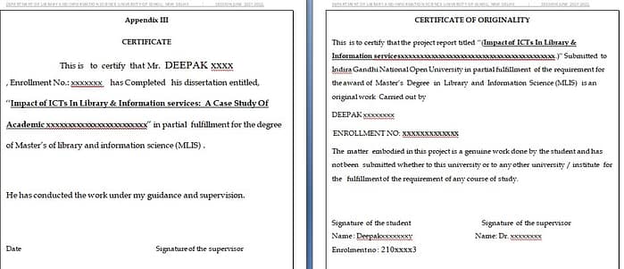 project consent letter